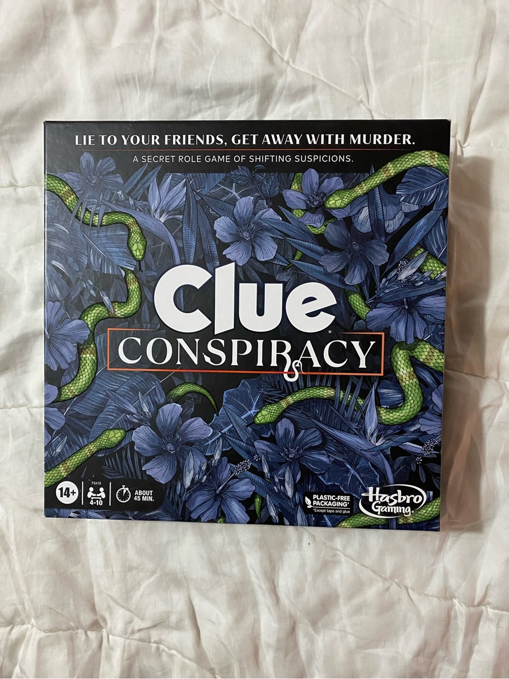 Clue Conspiracy Complete Board Game 2023 Hasbro Secret Role Social Deduction